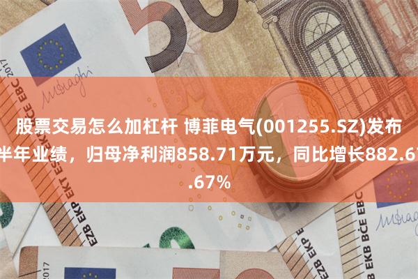 股票交易怎么加杠杆 博菲电气(001255.SZ)发布上半年业绩，归母净利润858.71万元，同比增长882.67%