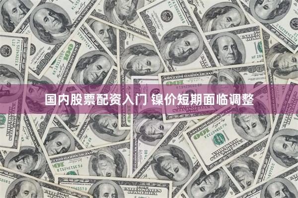 国内股票配资入门 镍价短期面临调整