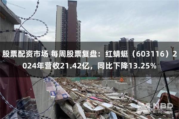 股票配资市场 每周股票复盘：红蜻蜓（603116）2024年营收21.42亿，同比下降13.25%