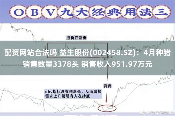 配资网站合法吗 益生股份(002458.SZ)：4月种猪销售数量3378头 销售收入951.97万元