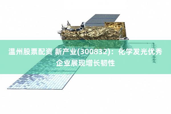 温州股票配资 新产业(300832)：化学发光优秀企业展现增长韧性