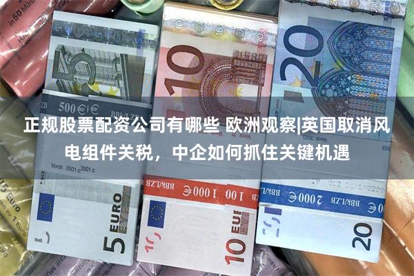 正规股票配资公司有哪些 欧洲观察|英国取消风电组件关税，中企如何抓住关键机遇
