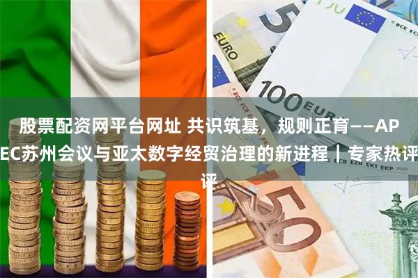 股票配资网平台网址 共识筑基，规则正育——APEC苏州会议与亚太数字经贸治理的新进程｜专家热评