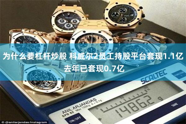 为什么要杠杆炒股 科威尔2员工持股平台套现1.1亿 去年已套现0.7亿