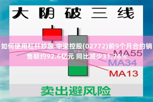 如何使用杠杆炒股 中梁控股(02772)前9个月合约销售额约92.6亿元 同比减少31.76%