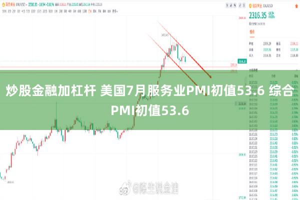 炒股金融加杠杆 美国7月服务业PMI初值53.6 综合PMI初值53.6