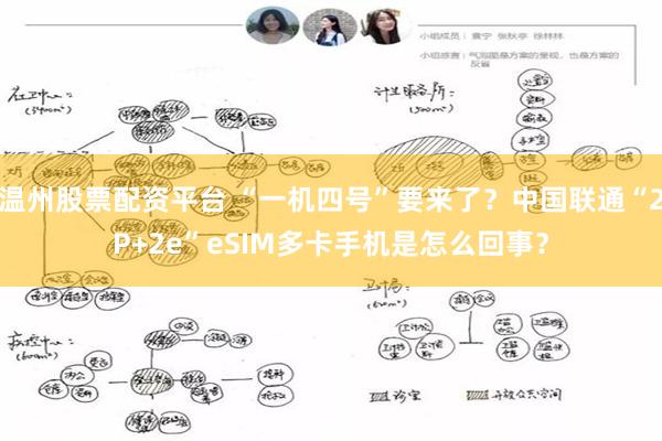 温州股票配资平台 “一机四号”要来了？中国联通“2P+2e”eSIM多卡手机是怎么回事？